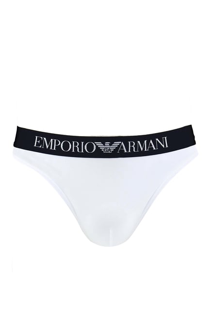 Emporio Armani Microfiber Logo Briefs